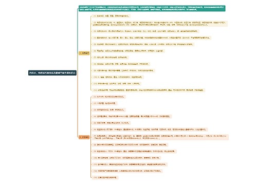 内科水、电解质代谢紊乱及酸碱平衡失调知识点思维导图