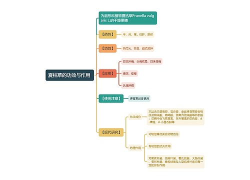 夏枯草的功效与作用
