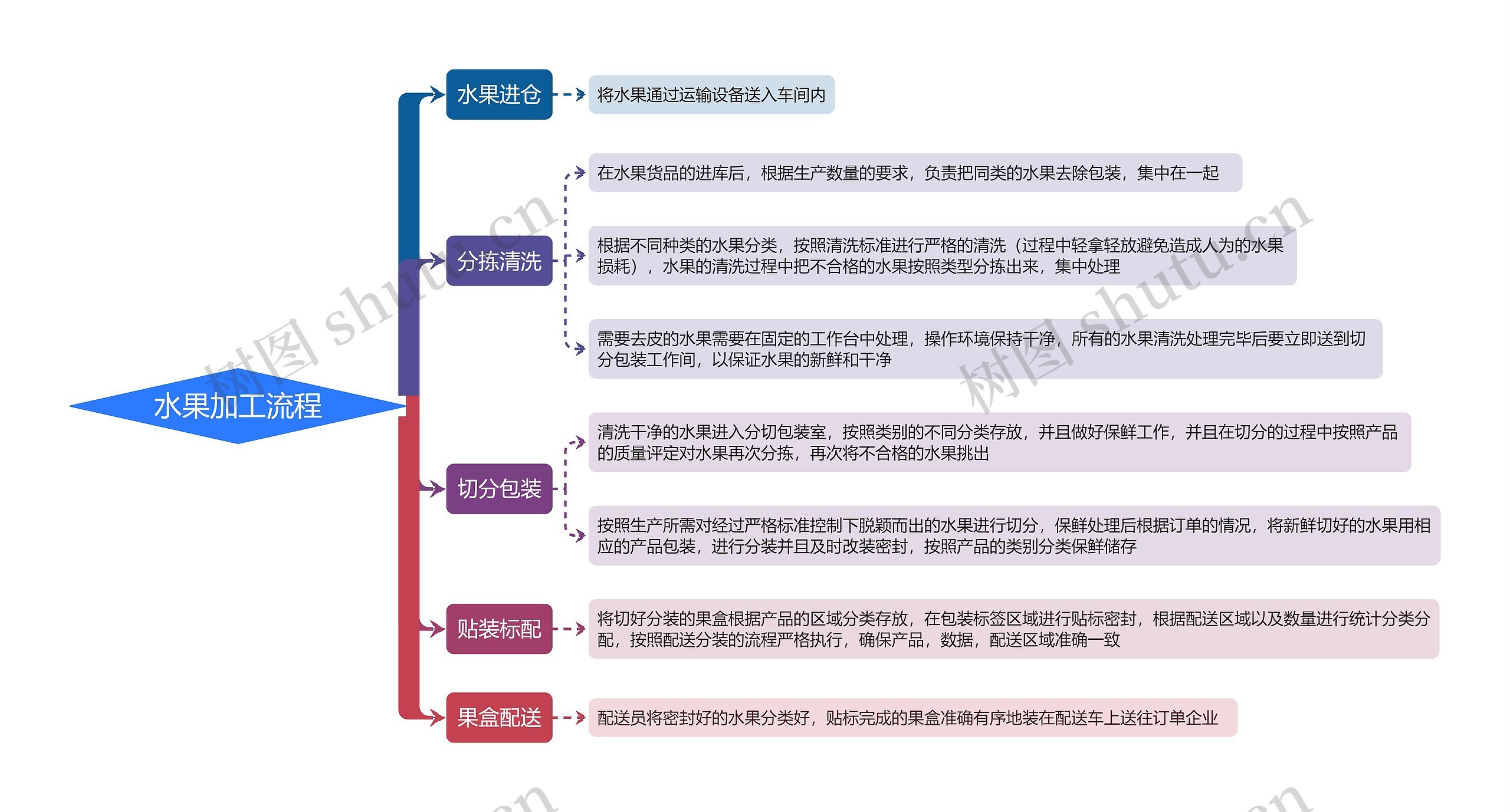 水果加工流程
