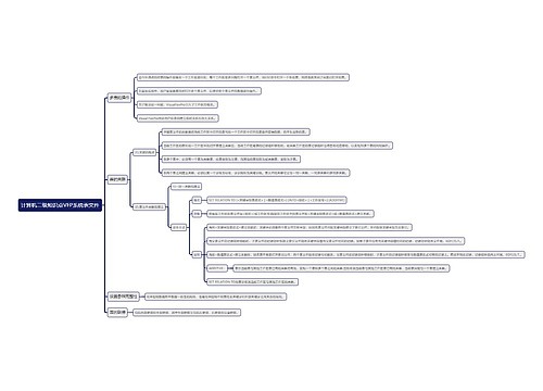 计算机二级知识点VFP系统表文件思维导图