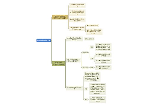 生化知识蛋白质结构与功能关系思维导图