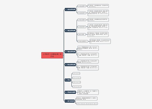 小学数学《运算定律》知识点 小学数学《运算定律》知识点