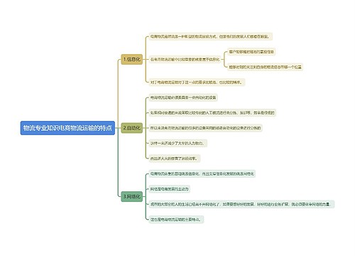 物流专业知识电商物流运输的特点