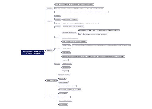 计算机四级知识点数据库应用系统（DBAS）生命周期思维导图
