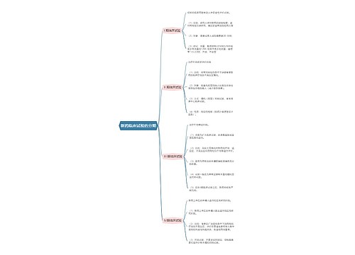 药理学  新药临床试验的分期思维导图