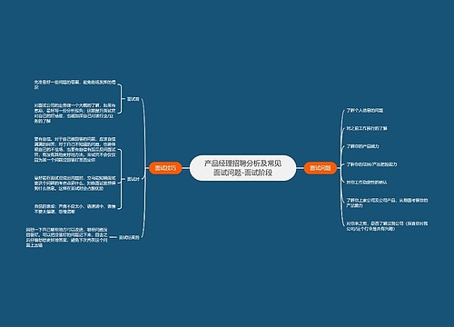 产品经理招聘分析及常见面试问题-面试阶段