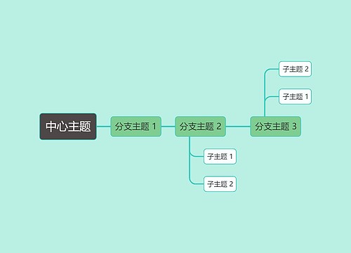 国风天青色中心主题时间图