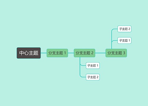 国风天青色中心主题时间图