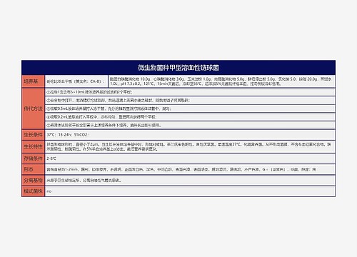 微生物菌种甲型溶血性链球菌