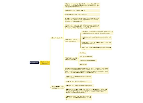 《事业单位知识点3》思维导图