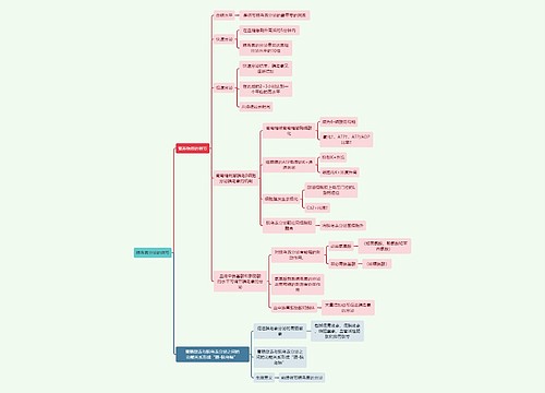 医学知识胰岛素分泌的调节思维导图