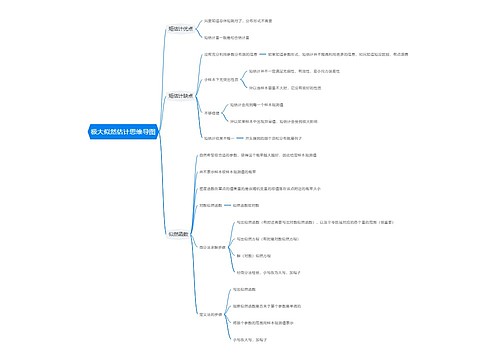极大似然估计思维导图