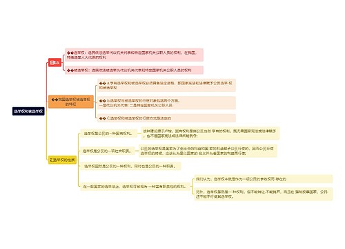 选举权和被选举权