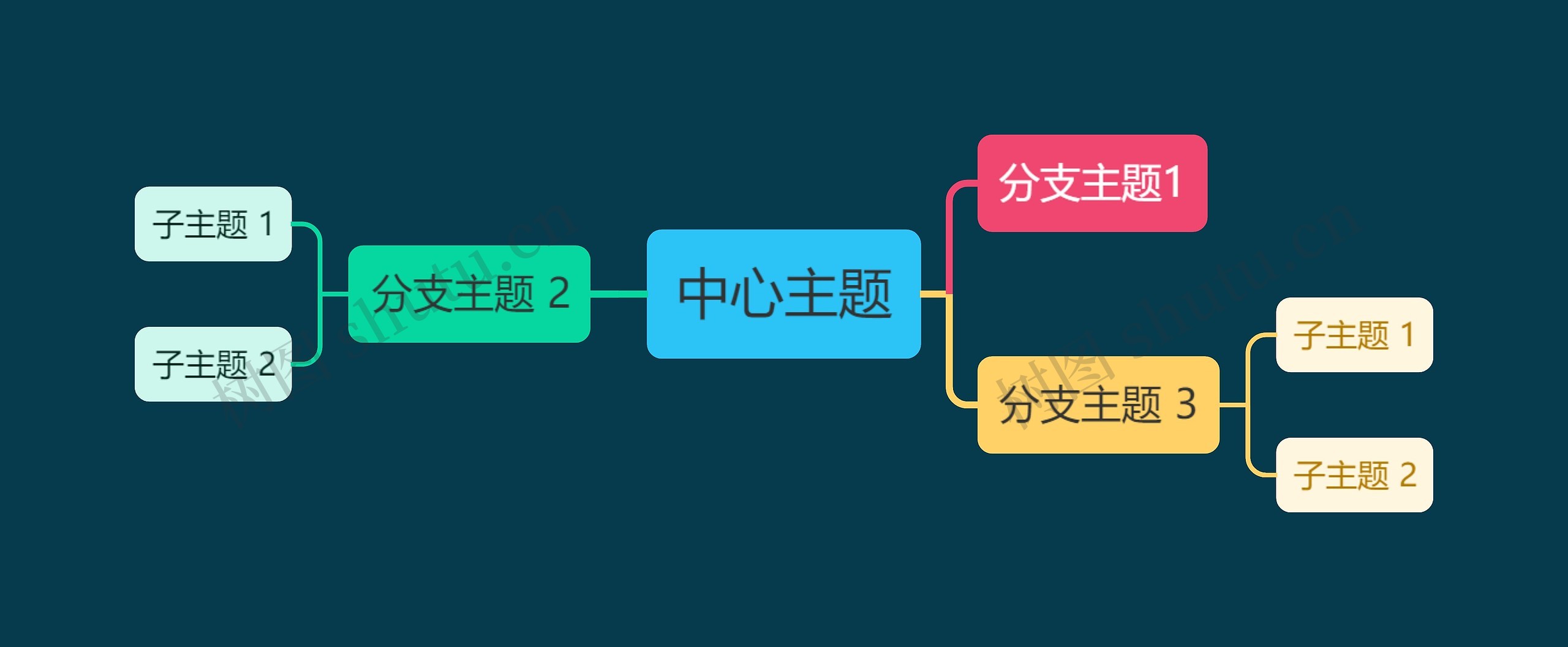 暗夜彩虹色系中心主题矿机图