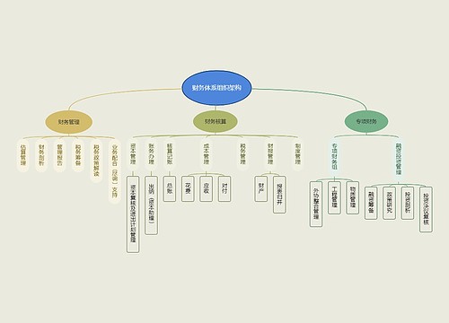 财务体系组织架构