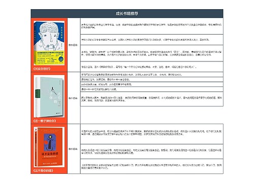 成长书籍推荐