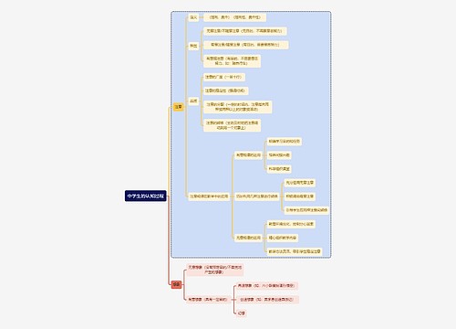 初中教育中学生的认知过程思维导图
