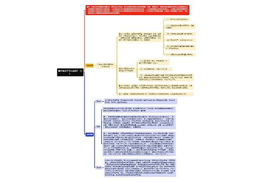 《哪些情况下可以减刑？（1）》思维导图