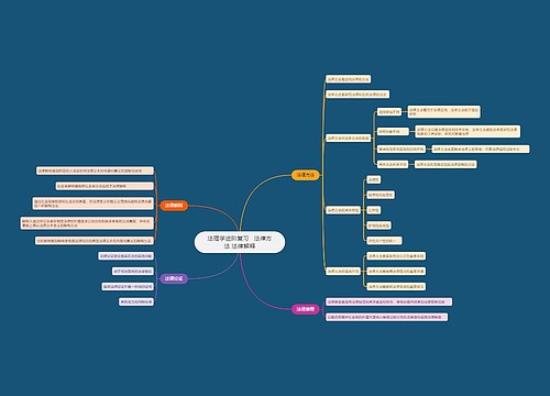 法理学进阶复习   法律方法 法律解释