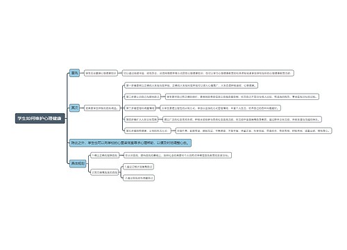 学生如何维护心理健康 