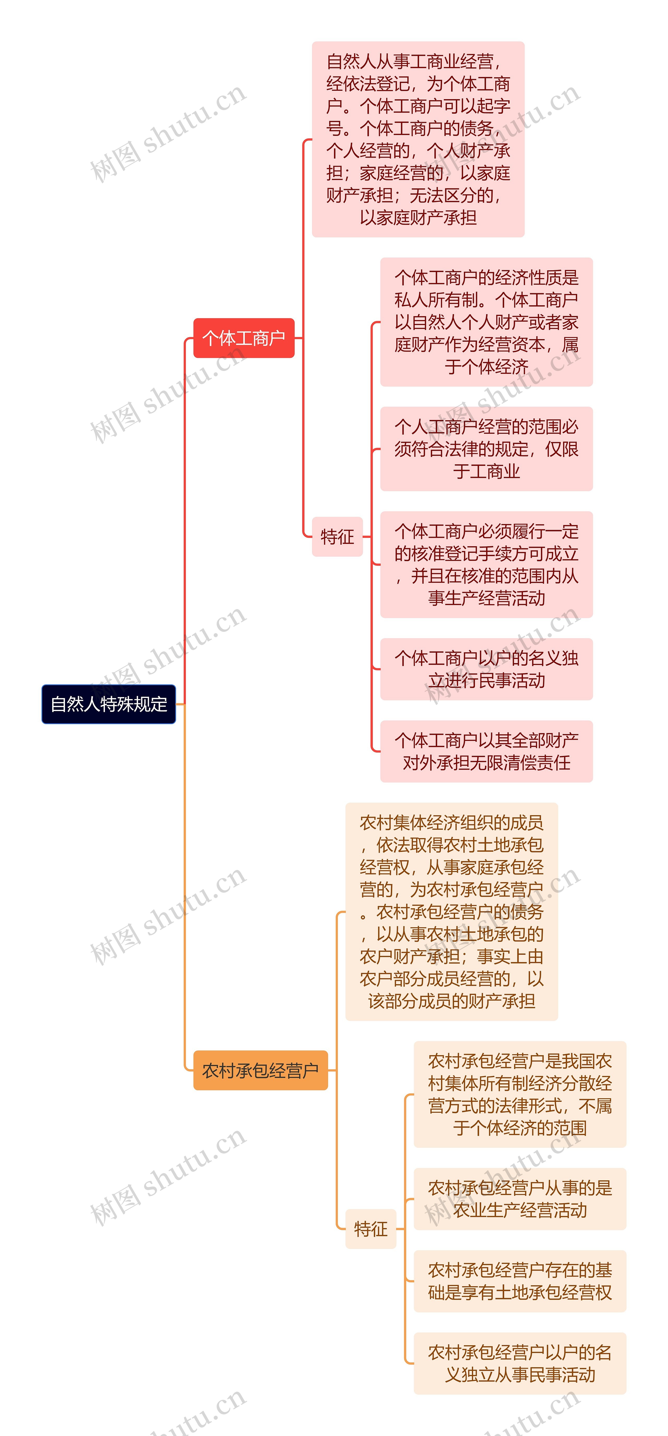 自然人特殊规定