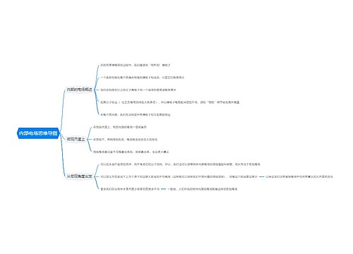 内部电场思维导图