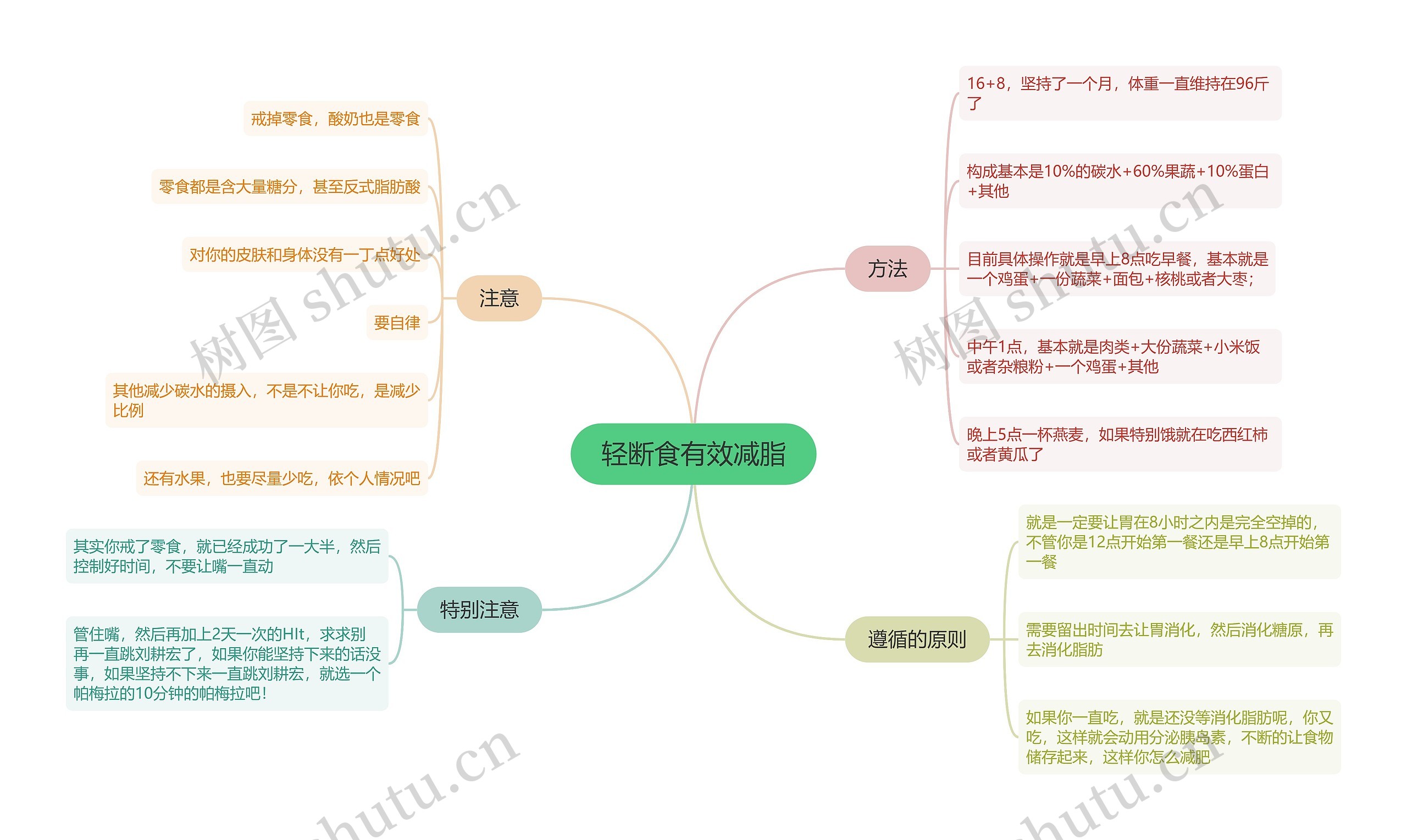 轻断食有效减脂