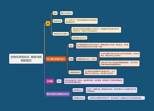 生物化学知识点  酶原与酶原的激活