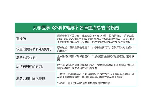 肾损伤的护理