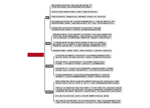 《网店影响店铺转化率》思维导图