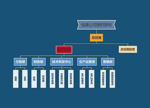 包装公司组织架构