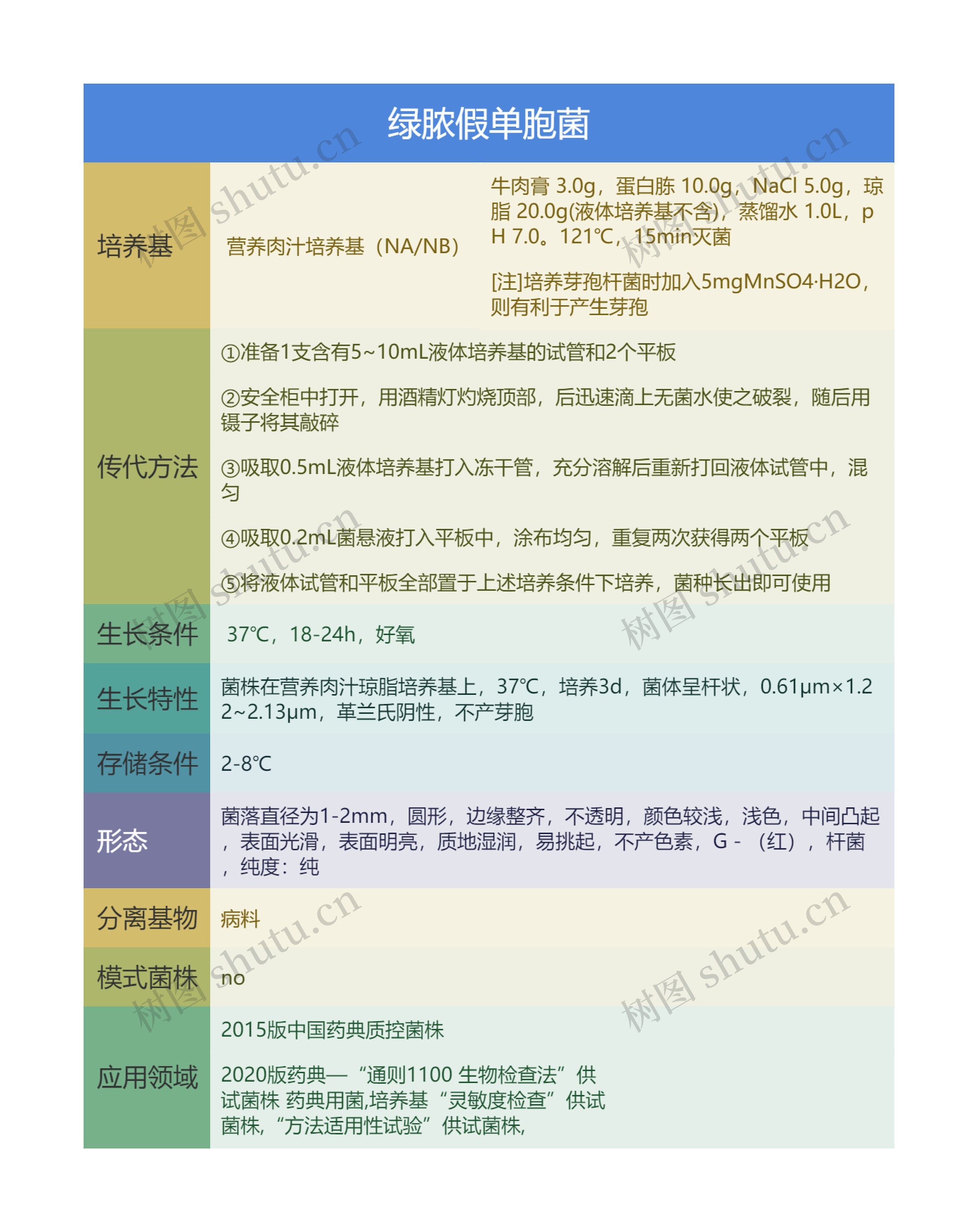绿脓假单胞菌