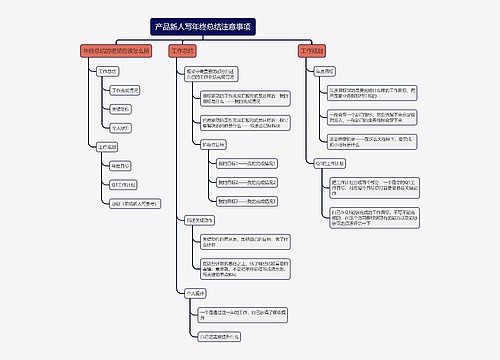 产品新人写年终总结注意事项