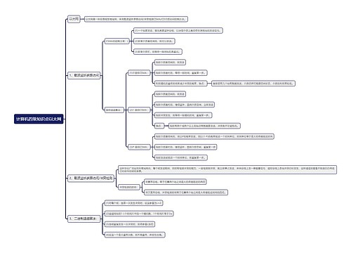 计算机四级知识点以太网思维导图