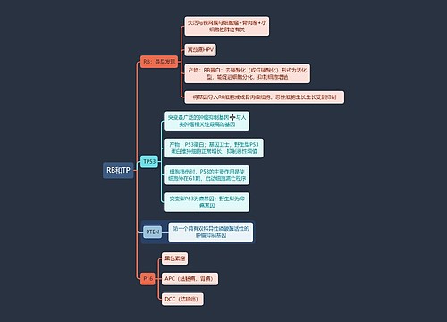 医学知识RB和TP思维导图