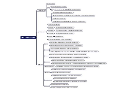 计算机三级PC技术指令系统思维导图