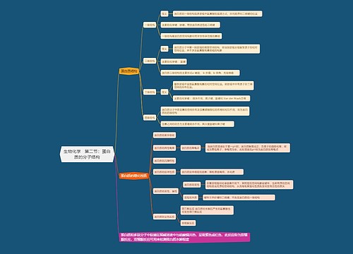 生物化学 蛋白质的分子结构