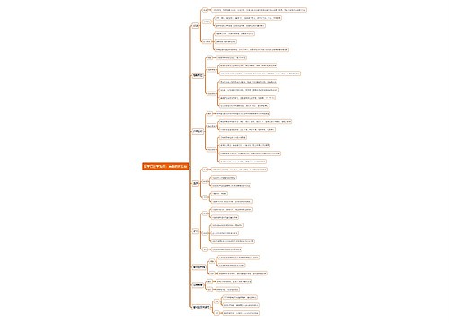 医学口腔学知识：麻醉的并发症思维导图