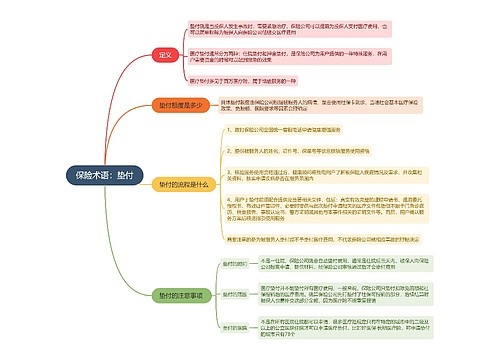 保险术语：垫付