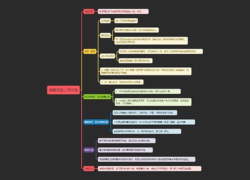 销售总监工作计划