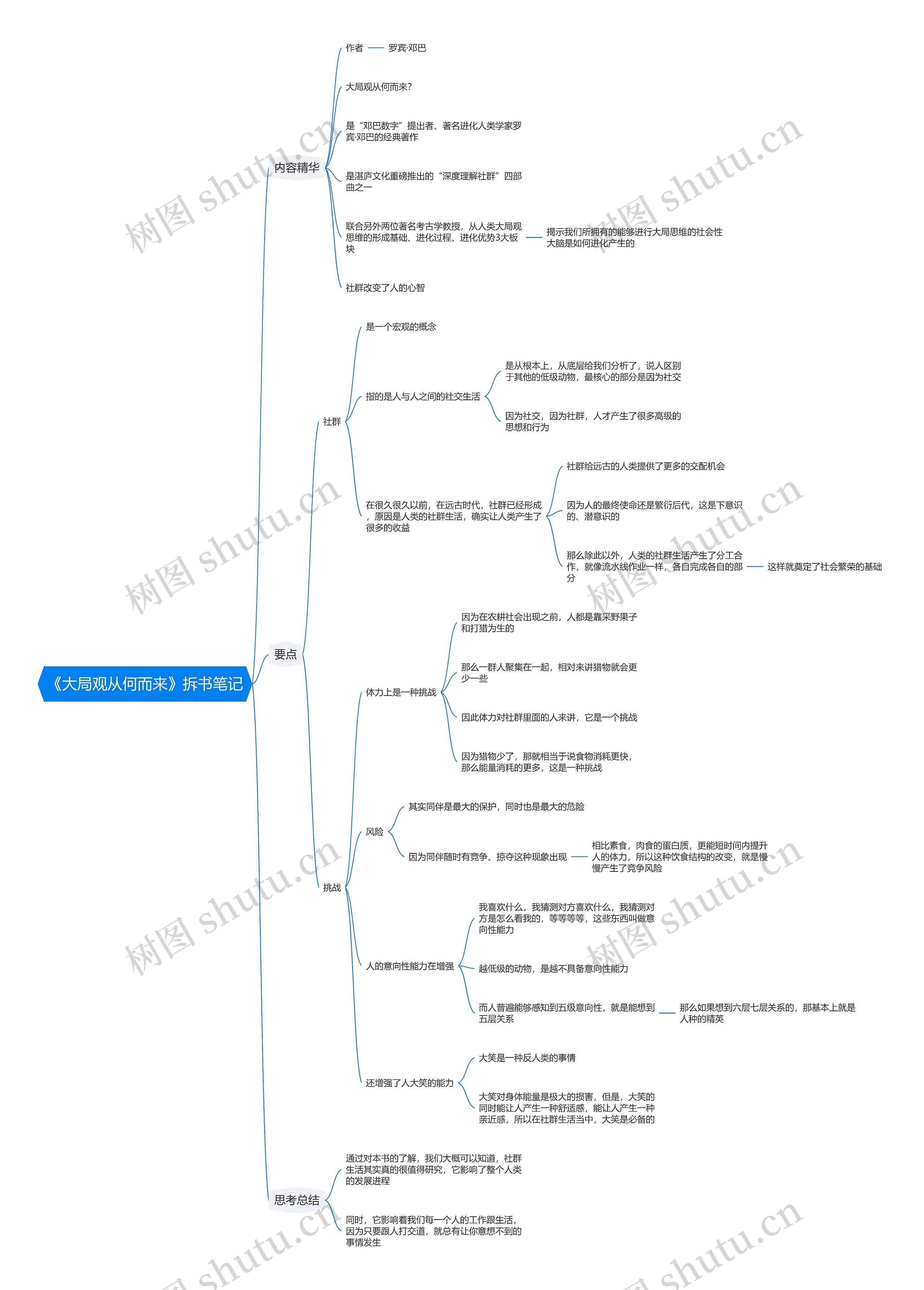 《大局观从何而来》拆书笔记思维导图