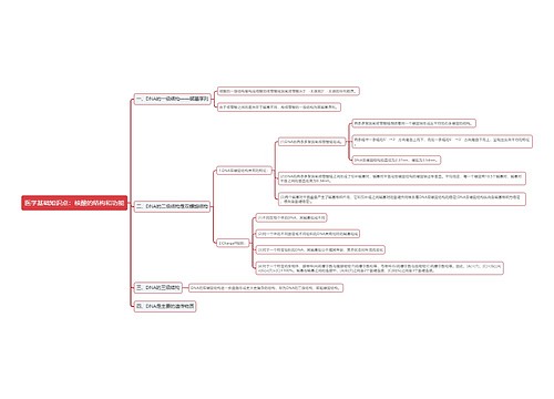 医学基础知识点：核酸的结构和功能思维导图