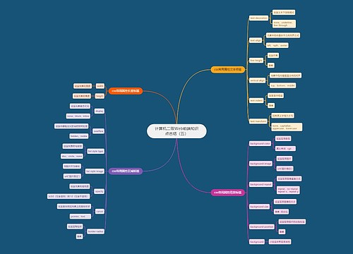 计算机二级Web前端知识点总结（五）