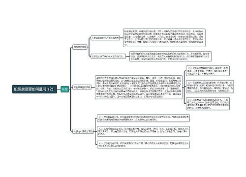 《组织卖淫罪如何量刑（2）》思维导图