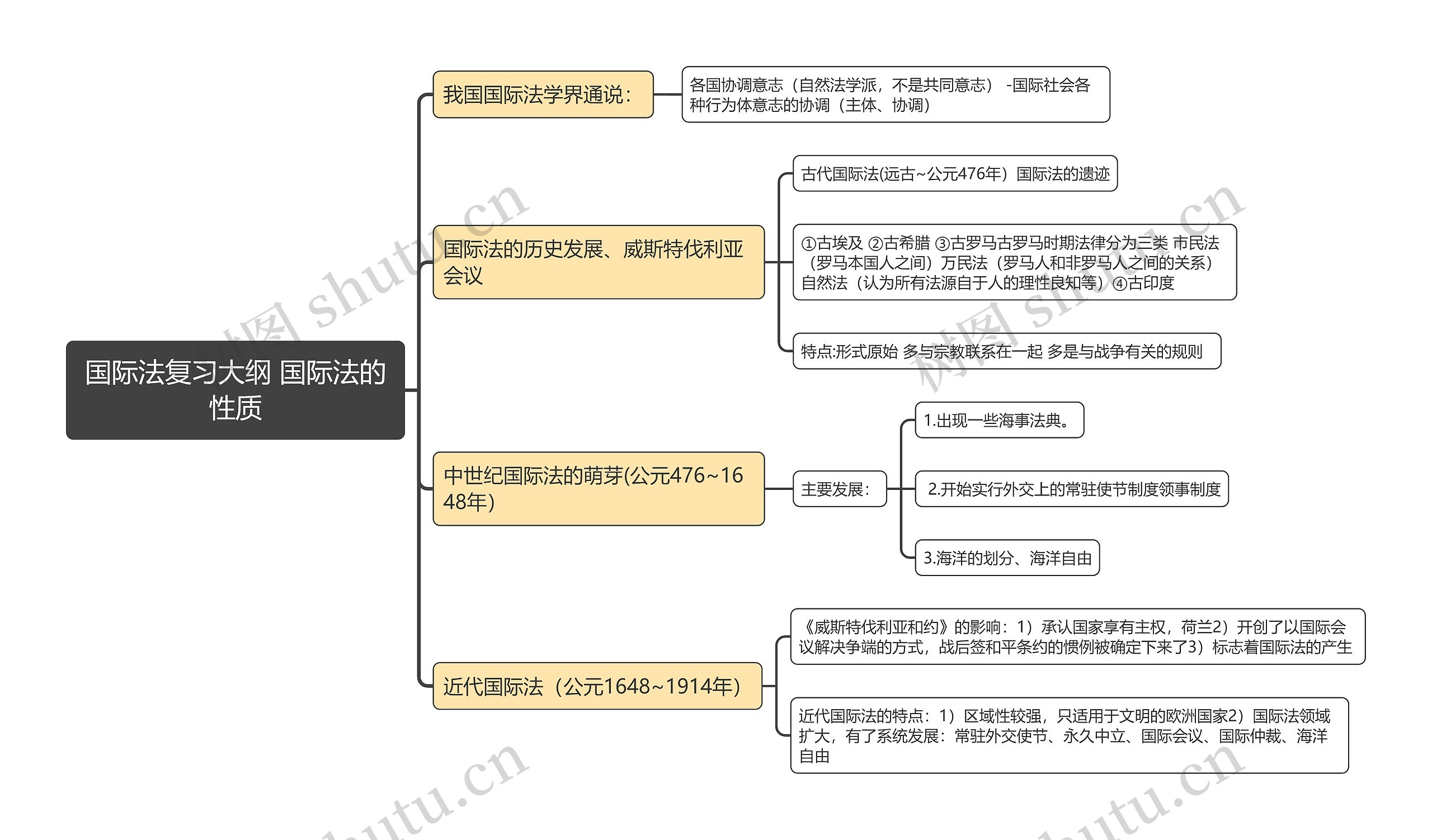 国际法复习大纲 国际法的性质