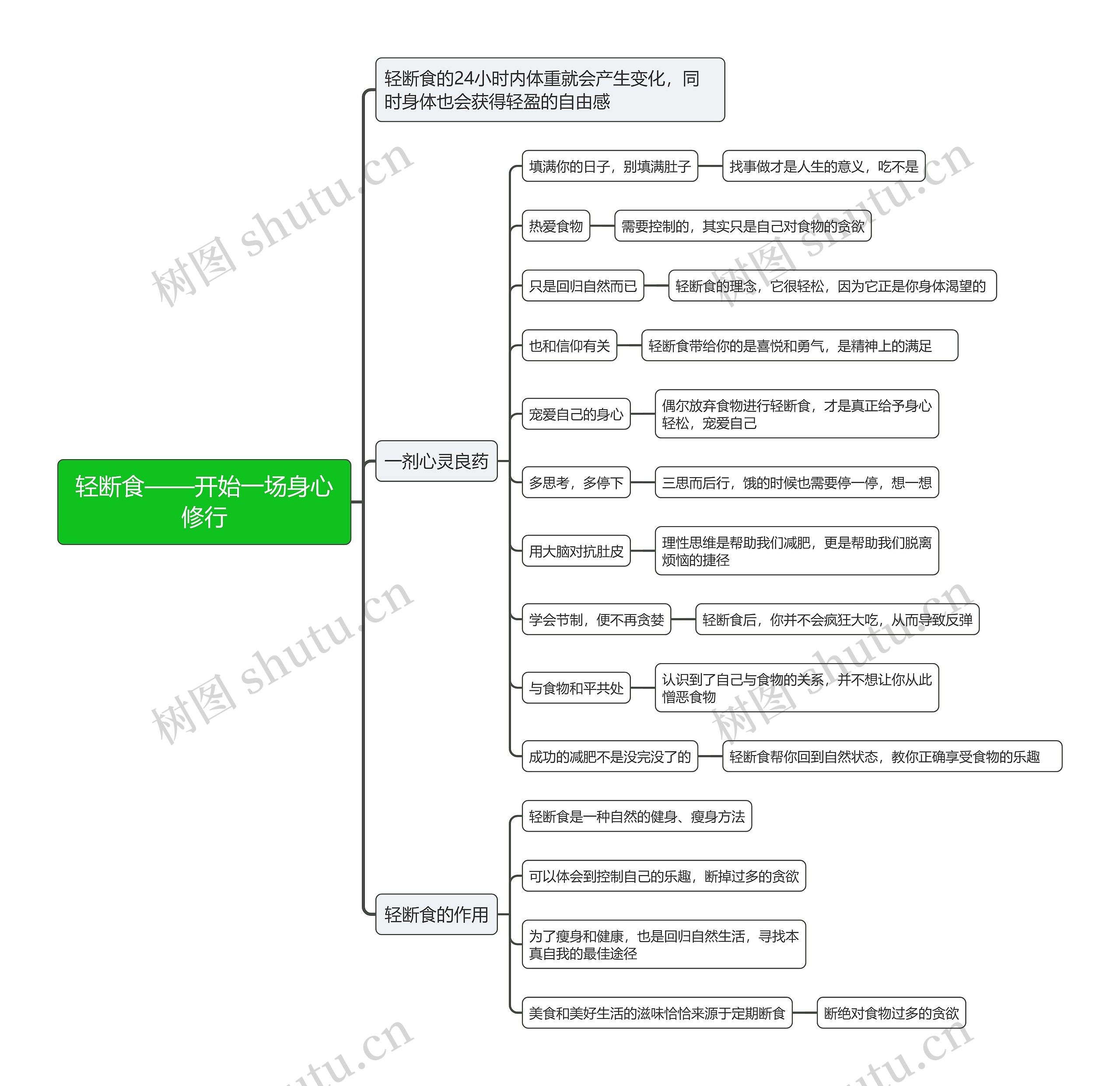 轻断食——开始一场身心修行