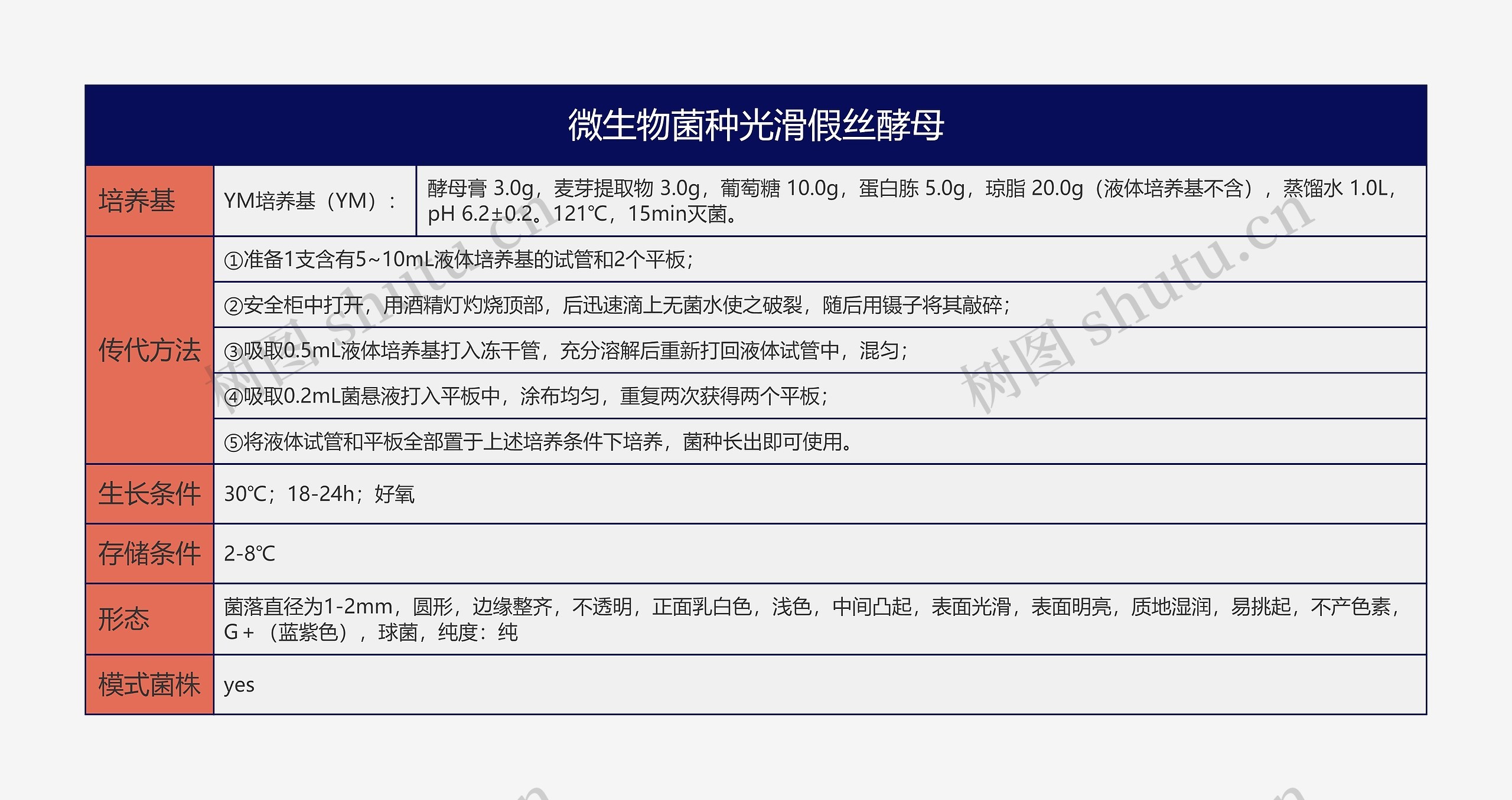 微生物菌种光滑假丝酵母思维导图