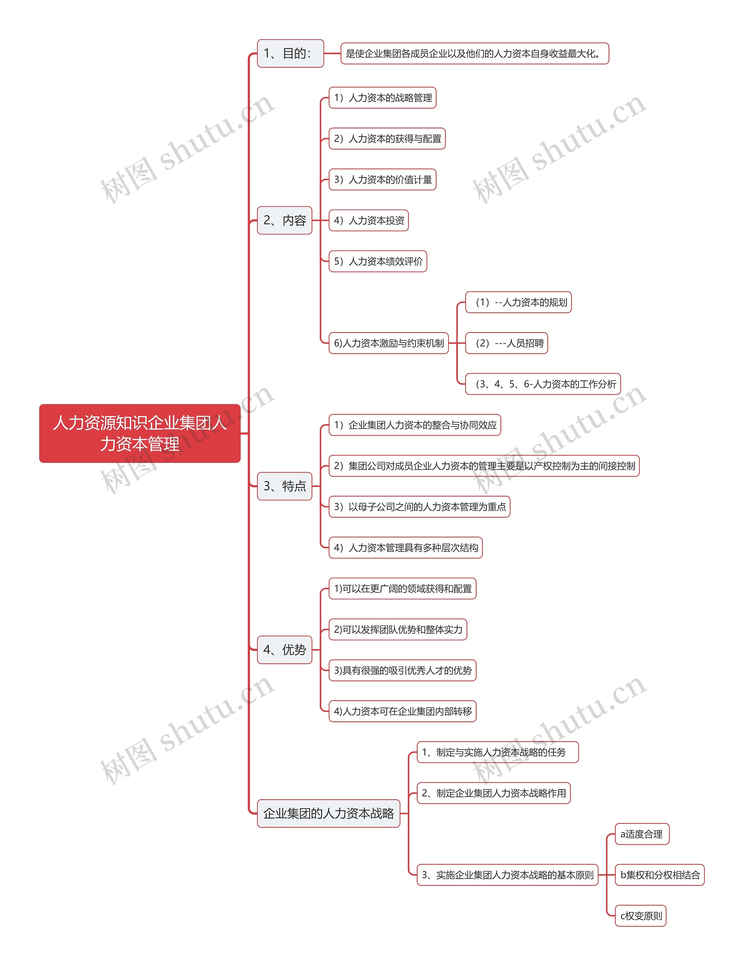 人力资源知识企业集团人力资本管理