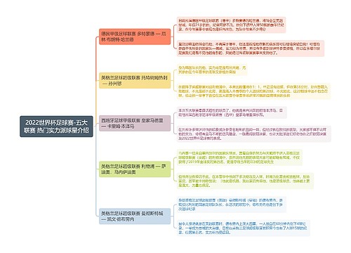 2022世界杯足球赛-五大联赛 热门实力派球星介绍