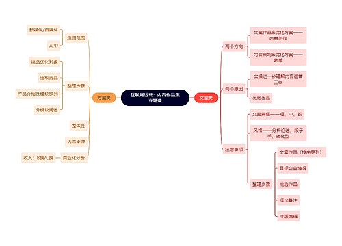 互联网运营：内容作品集专题课